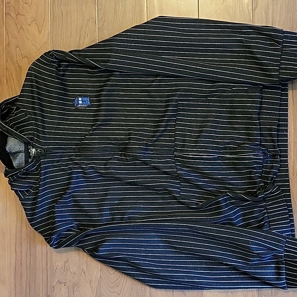 Dr. Who Zip-Up Hoodie